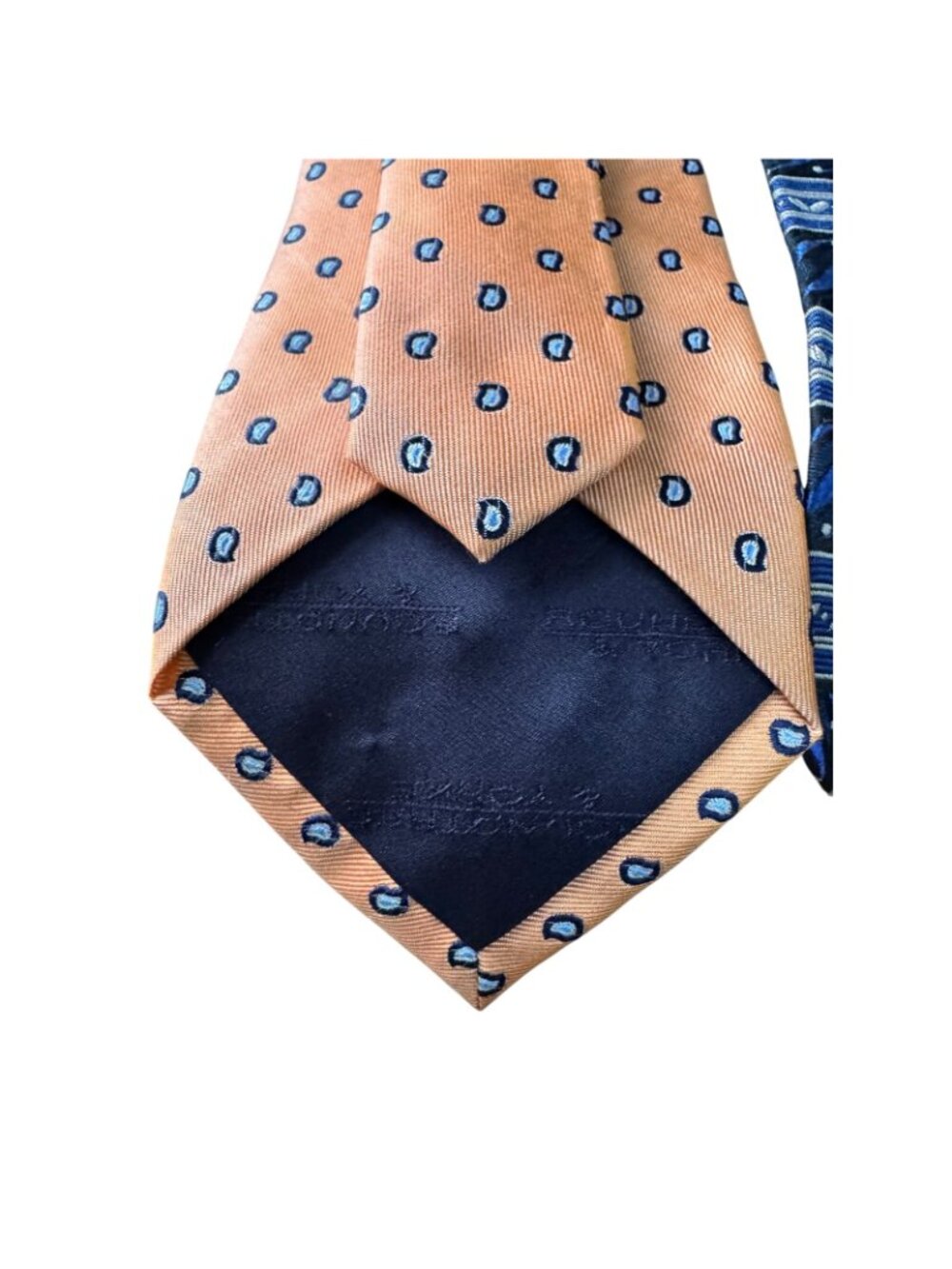Roundtree & Yorke Silk Ties – Set of 3 – Striped, Geometric, and Patterned - Picture 10 of 16